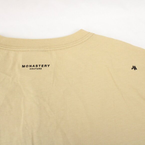 Tan and Black Short Sleeve Tee with Mohave Graphic - Picture 7 of 12